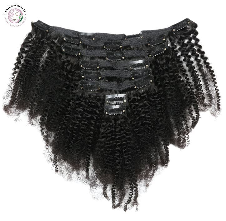 Kinky Curly Clip-In Hair Extensions