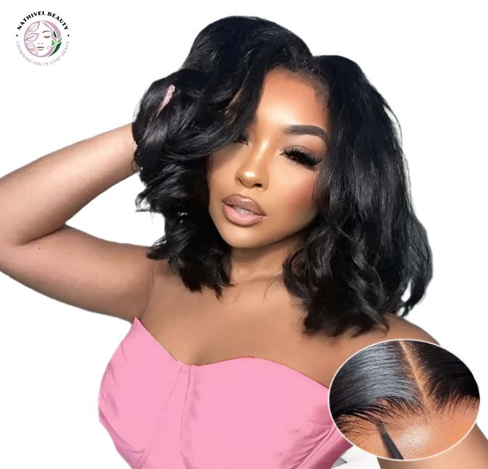 Body Wave Short Bob Glueless Wig