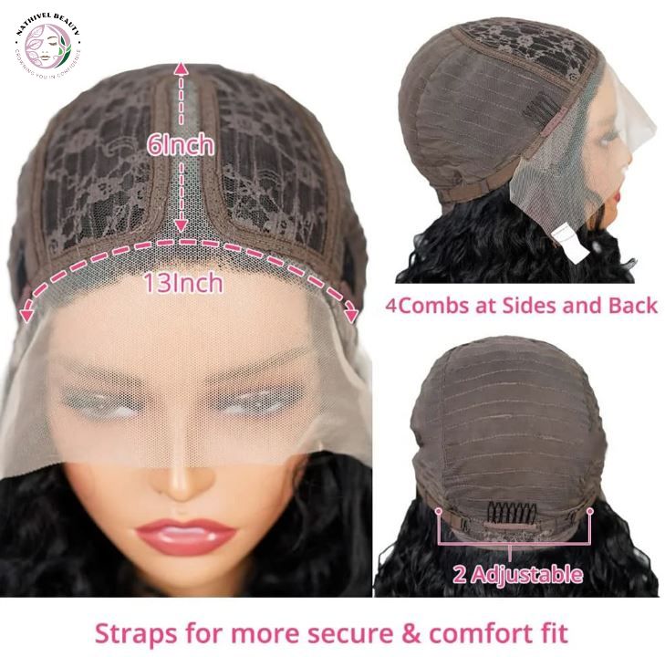 Short Straight Bob Wig – Human Hair Glueless Lace Front Wig