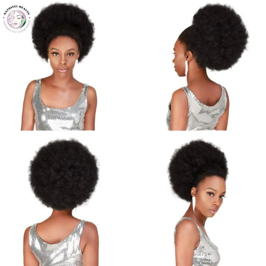10" Afro Puff Drawstring Ponytail