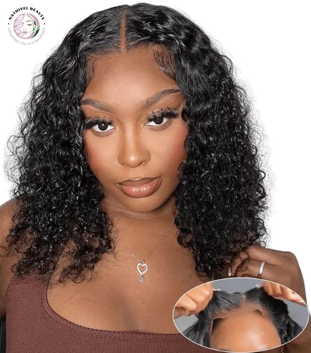 Kinky Curly Bob Wig – Glueless 13x4 Lace Front Human Hair