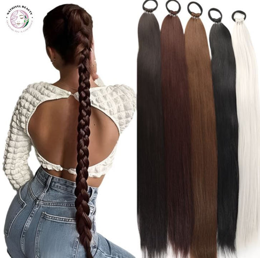 28" Synthetic Ponytail Extension